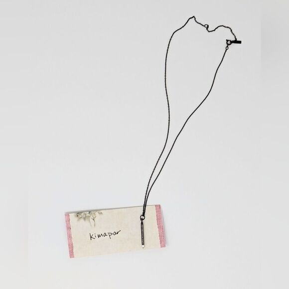 Adornia Champagne Genuine Diamond Spike Pendant Necklace 0.10 ctw - Picture 8 of 8